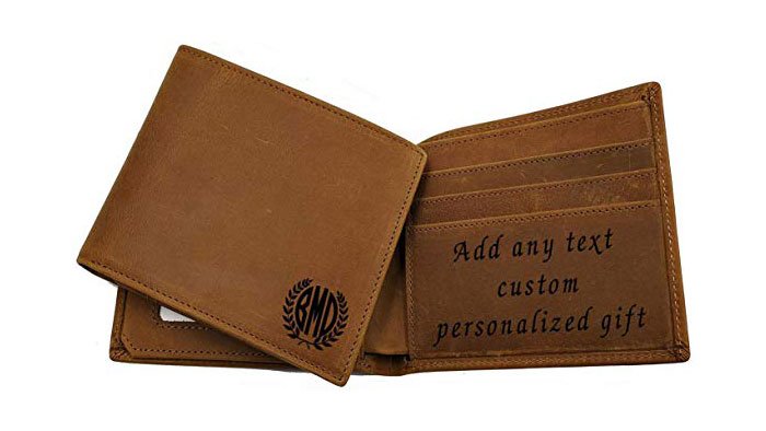 Engraved Card Holder Wallet